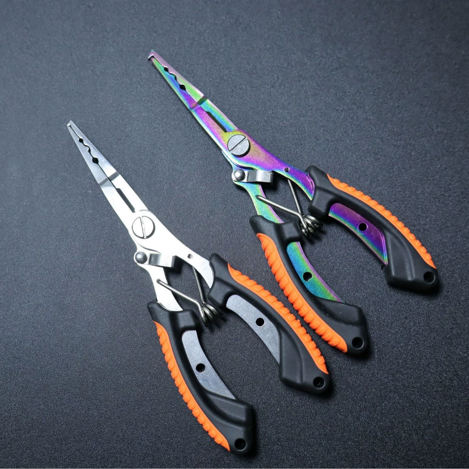 Двухцветный многофункциональный дорожный щипцы для рыбалки на открытом воздухе портативные ножницы для резки рыбы