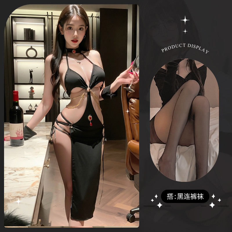 블랙+블랙 팬티스타킹