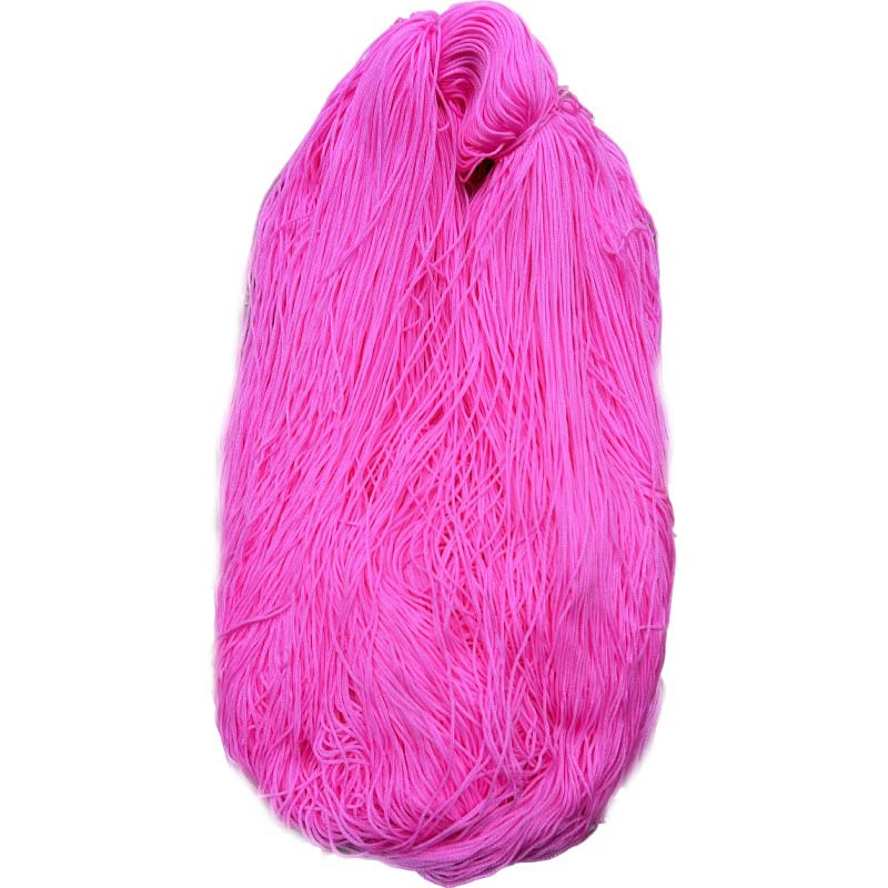 Suministro de stock PP cuerda de dibujo blanca y negra de polipropileno de cuatro agujas de cuerda joyería de juguetes de ropa de 1 mm cuerda trenzada de color