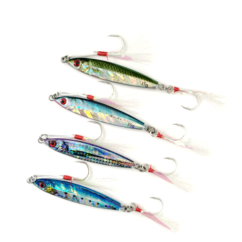 Metal Jigging Jig Spinner Baits Metal Jigging Spoons Fresh Water Bass Swimbait Tackle Gear