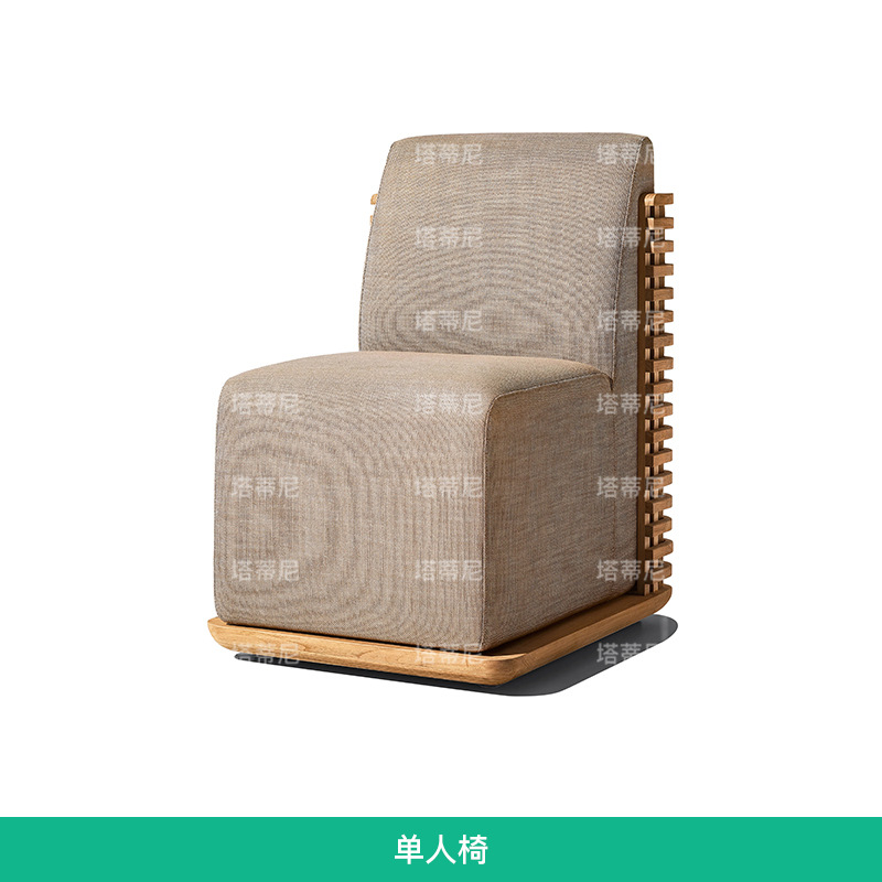 Mesa y silla de teca al aire libre, terraza de hotel, patio, diseño a prueba de agua y protección solar, jardín al aire libre, mesa y silla de madera maciza