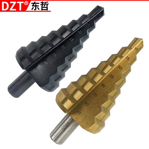 Factory direct sales of 3 large triangular shank step drills 4-12 4-20 4-32 in multiple specifications