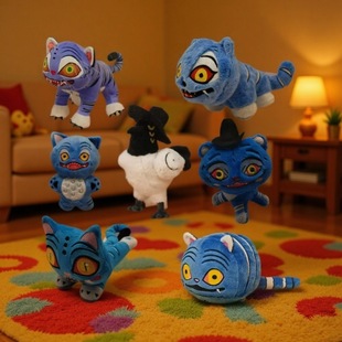 ��Ʒkpop demon hunters plush K-POP�CħŮ�F�ϻ�ë�q��ż����