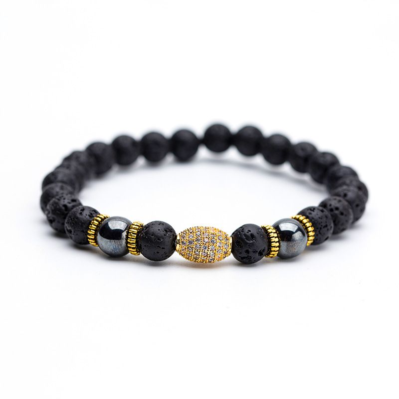 fashion microinlaid zircon natural stone handmade beads bracelet wholesalepicture5