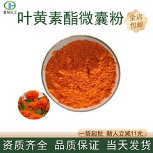 叶黄素酯微囊粉5% 水溶性叶黄素万寿菊提取的叶黄素酯粉 厂家直销