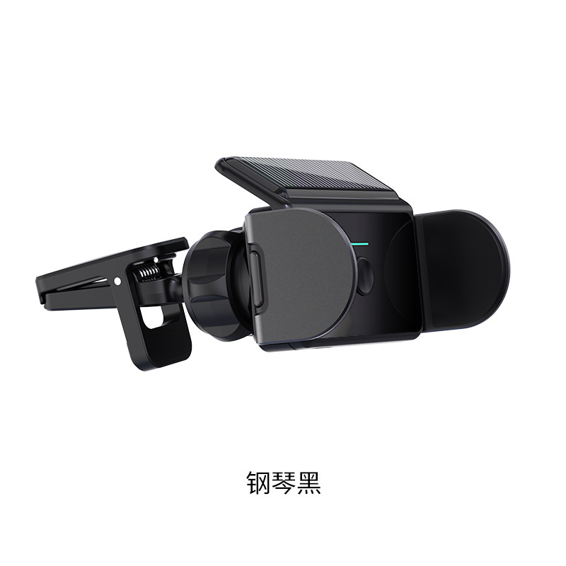Explosión transfronteriza solar multifuncional soporte de teléfono móvil montado en automóviles auto-inducción de sujeción eléctrica soporte de navegación de automóviles