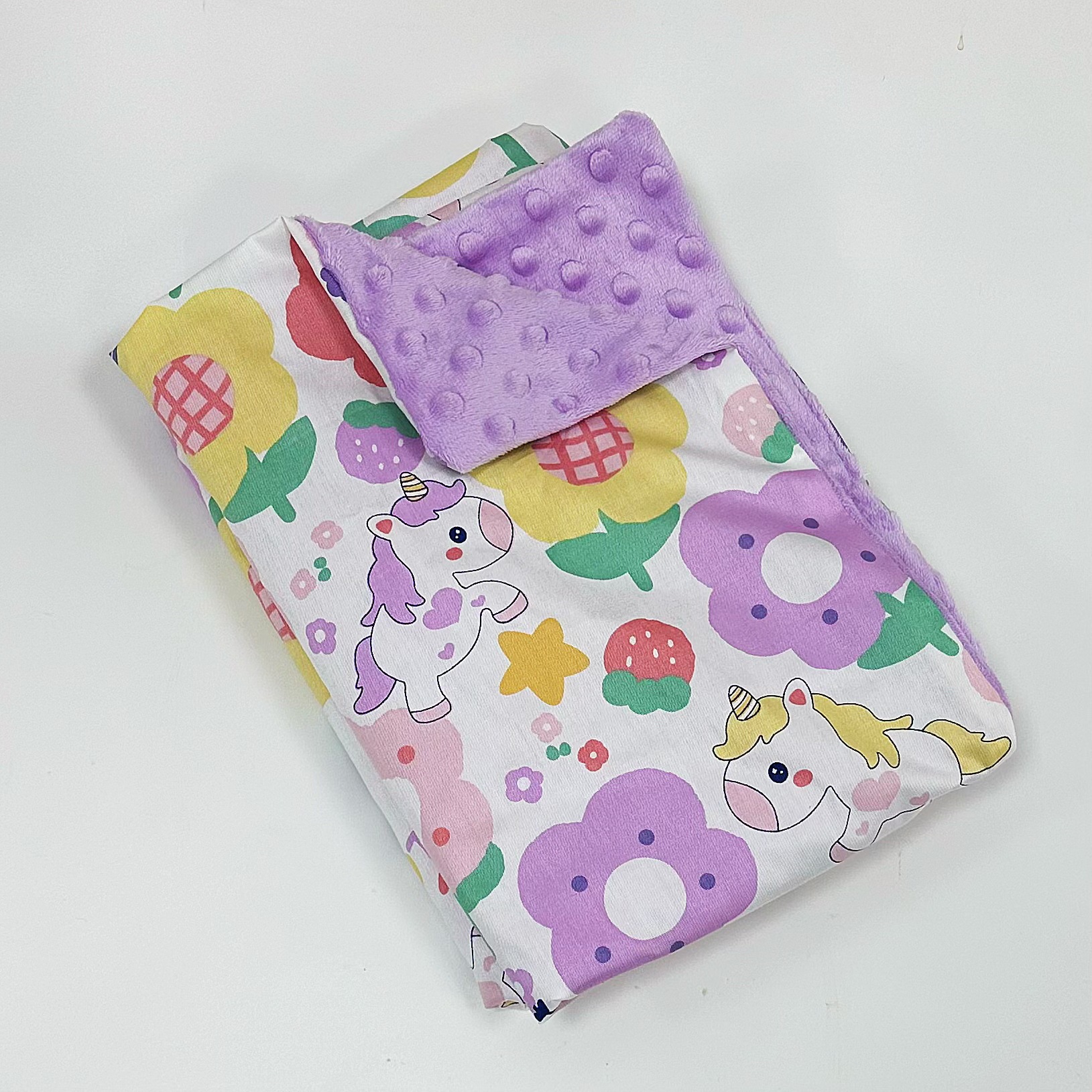 면 보라색 말(보라색 바닥)