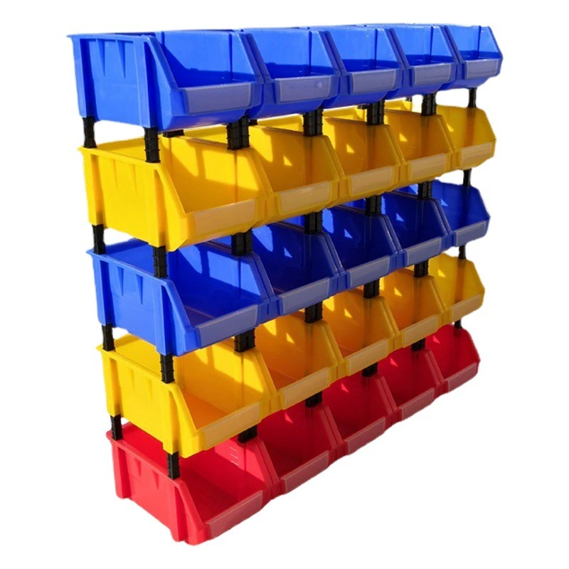 Пластиковые комбинированные детали коробки материал коробка сборочный элемент коробка винтовой ящик для хранения ящик для инструментов косой рот завод оптом