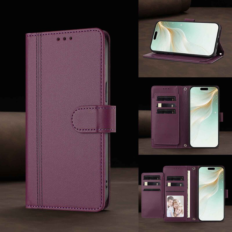 Suitable for Samsung Note20 Crossbody Leather Case M56 Phone Case C55 Protective Case A71 Flip Cover Xcover5 Nine-Card Case Suitable for Samsung Note20 Crossbody Leather Case M56 Phone Case C55 Protective Case A71 Flip Cover Xcover5 Nine-Card Case