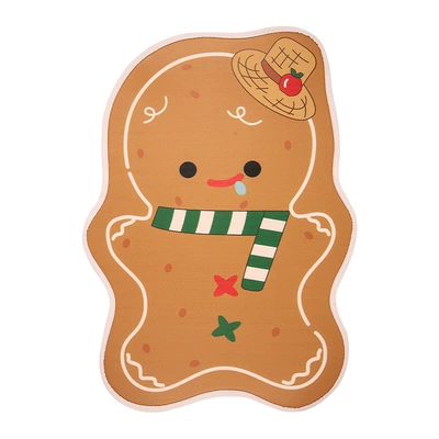 Gingerbread Man Anti-Kick Pad for: Chair back anti-kick pad