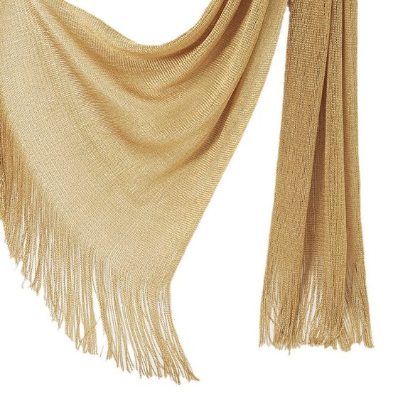 Summer Europe and the United States new solid color all-match bikini shawl cross-border explosion gold and silver silk sunscreen outer flat scarf