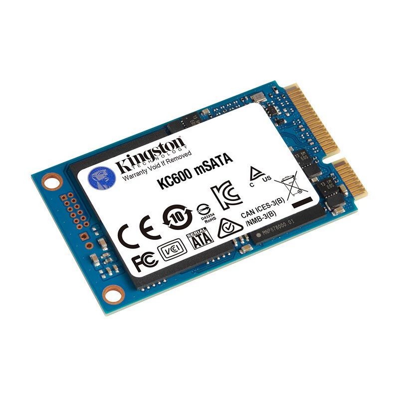 Kingston KC600 256G 512G 1T 2T SATA3 mSATA SSD твердотельный диск