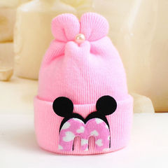 Baby Hats Autumn and Winter Cute Children's Warm Hats Newborn Cashmere Fetal Hats Cherry Patch Baby Hats