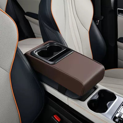 Cross-Border Automotive Accessories Armrest Box Armrest box pad - brown