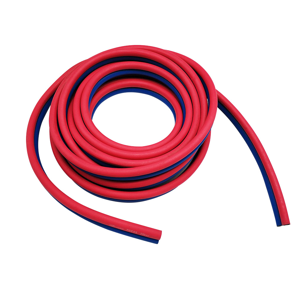 焊接工具用橡胶管 双管胶管 氧气焊接连接管外径8.7mm内径3.5mm