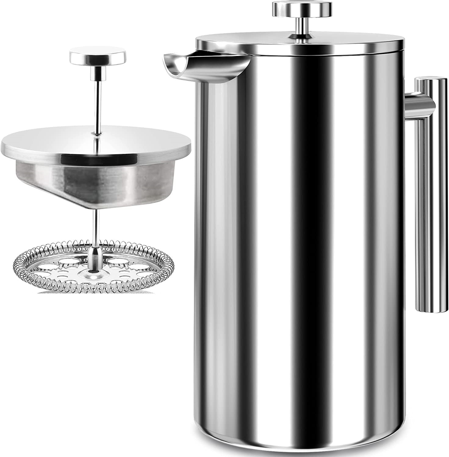 French Press Coffee Maker 304 Grade Insulated Coffee pot