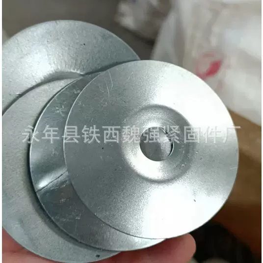 通风风管加固垫片风管大圆垫片加固圆铁片排风配件圆片