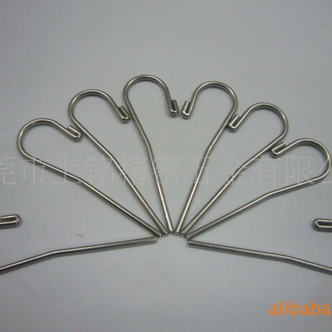 五金冲压加工生产不锈钢挂钩尖头旋转吊钩大号猪牛肉勾烧腊市场