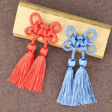 高档蝴蝶结流苏吊穗子服装辅料流苏穗 中国风服装辅料双吊穗