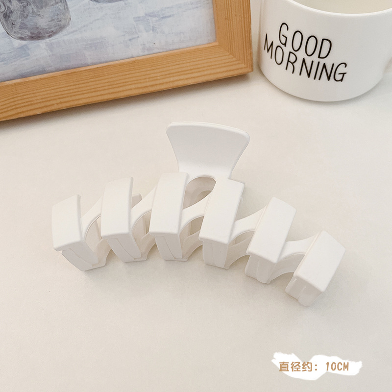 Pinza de Pelo Grande de Alta Gama para Mujer, Pinza de Pelo Acrílica Versátil para Cabello Grueso en la Parte Posterior de la Cabeza, Accesorio para el Cabello con Pinza de Garra.