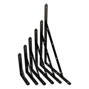 Thickened wall storage triangle bracket multi-functional high load-bearing right angle iron bracket fixed wood partition support bracket