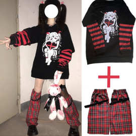 新款春季女装怪味可爱日系港风女装