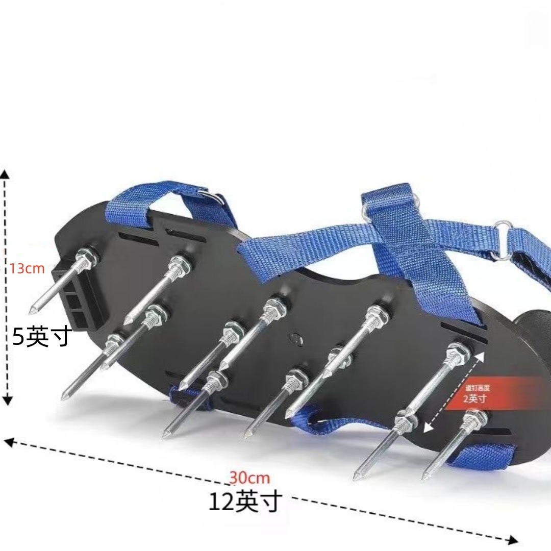 Zapatos de hierba con clavos 4.2cm césped inflable césped zapatos de suelo suelto herramientas de jardín epoxi autonivelante nuevo estilo transfronterizo