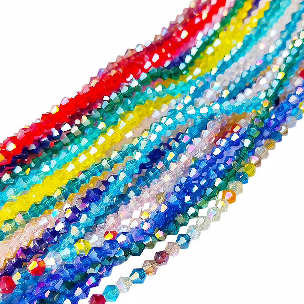 Crystal Pointed Beads Color AB Multi-especificación de cuentas de color fantasma joyas de cuentas al por mayor transfronterizas