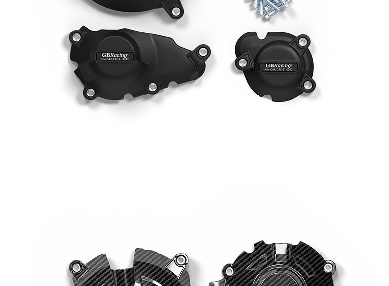 Suitable for Triumph Speed ​​Triple Rs 1050 Modified Engine Engine Protective Cover Anti-Fall Side Cover