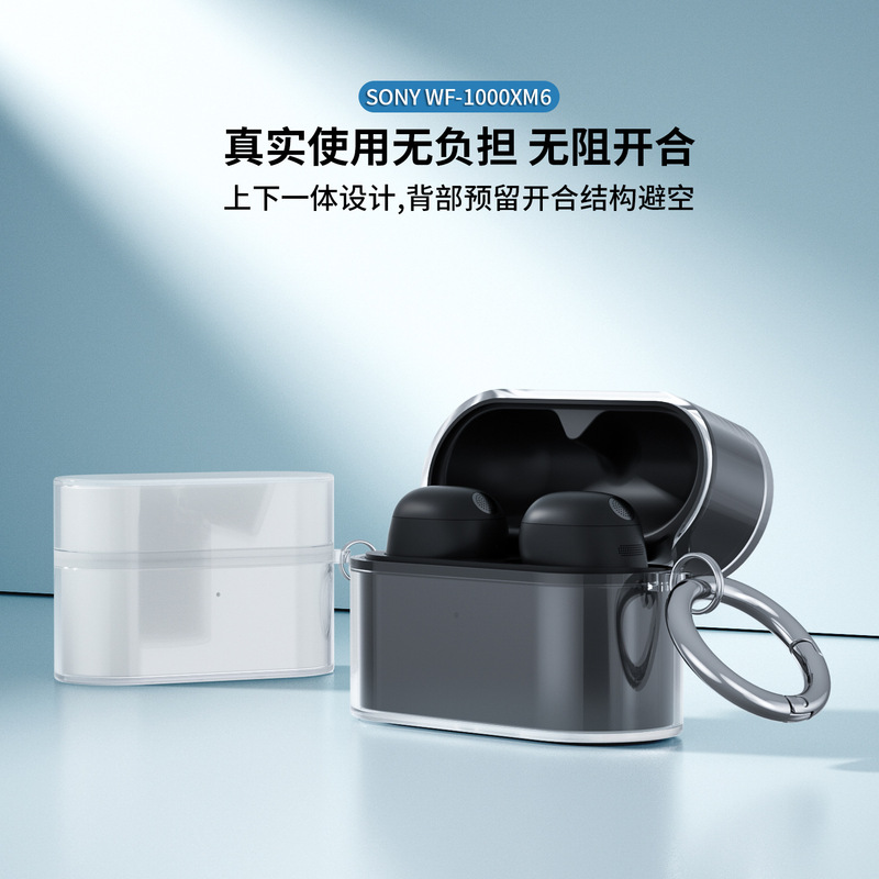 [New Product] Sony Sony Wf-1000Xm6 Protective Case Is Suitable for High-Transparency Xm5/Xm4 Sony Earphone Cases