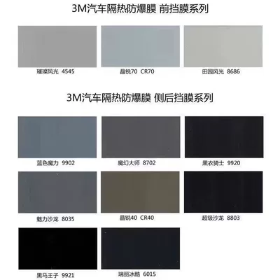 3m Car Window Film, Solar Film, Heat Insulation Film, Full Car Explosion-Proof Film, Sun Protection Glass Film, 30m Full Roll Wholesale from the Usa