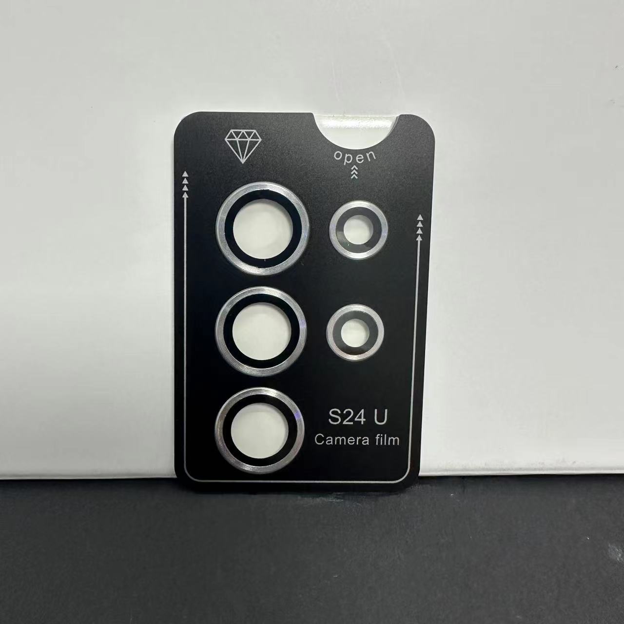 Adecuado para Samsung S24 película de la lente s24ultra con placa base de posicionamiento Eagle anillo de protección para los ojos s24plus Cámara