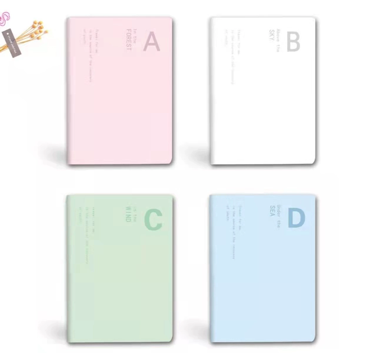 Notebook for Elementary Students, A5/B5 (32K/16K), 60–148 sheets (120–296 pages), assorted covers