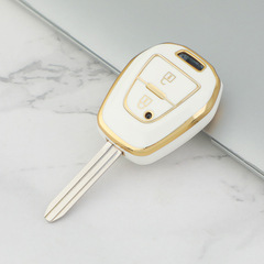 Cross-border sales hot sale Isuzu key chain export to Thailand Isuzu Phnom Penh car key protection case 