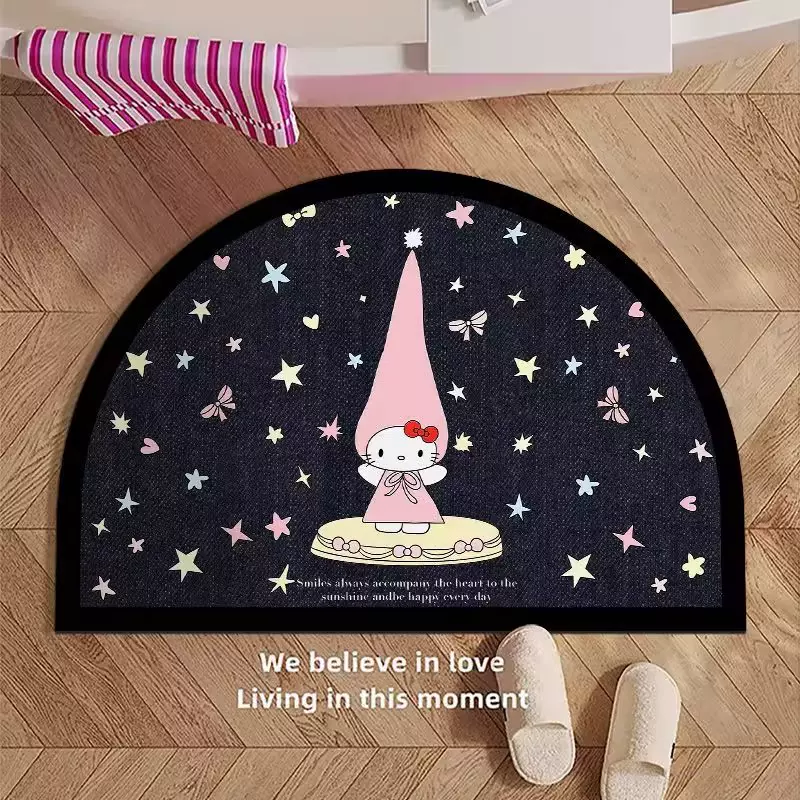 星空凯蒂猫硅藻泥地垫卫生间进门浴室防滑垫吸水速干地垫耐脏地毯