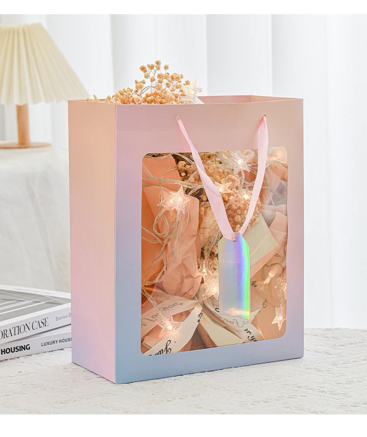 鲜花包装袋橱窗礼袋