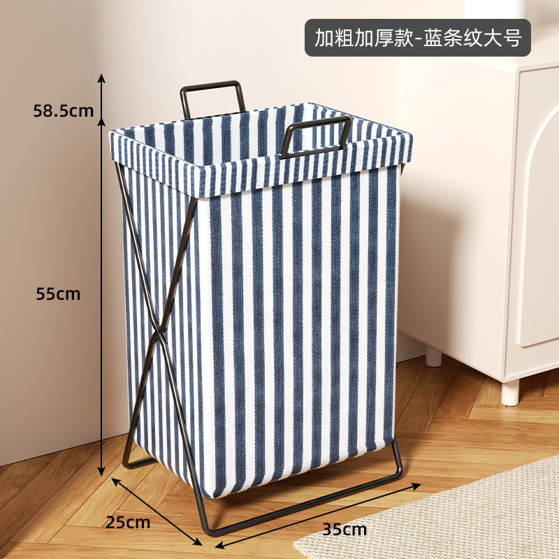 Cesta de lavandería ropa sucia cesta de almacenamiento cesta de lavandería plegable hogar Baño sala de estar lavandería cesta de la ropa bolsa