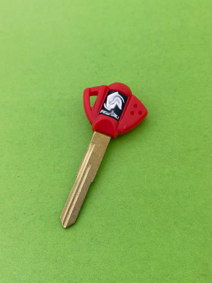 Suitable for Gsx125 Key Blank, Can Be Equipped with Chip, Suzuki En125Gs125 Key Blank