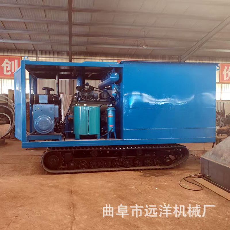 履带行走吸灰车柴油机电厂吸灰机