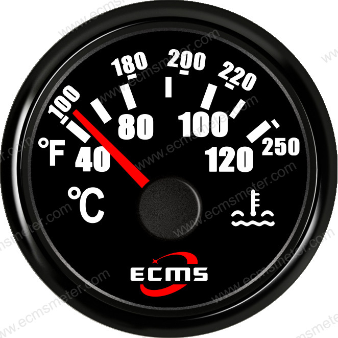 ECP改装车房车卡车工程机械发电机船舶游艇船用车用水温表温度表