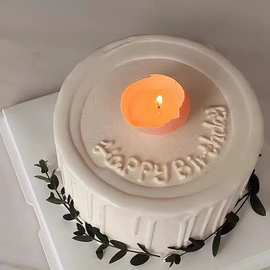简约款网红破壳日生日蛋糕装饰摆件鸡蛋壳蜡烛生日派对蛋糕插件