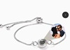 Photo engraved suitable for men and women, bracelet stainless steel for beloved, chain, European style, wholesale