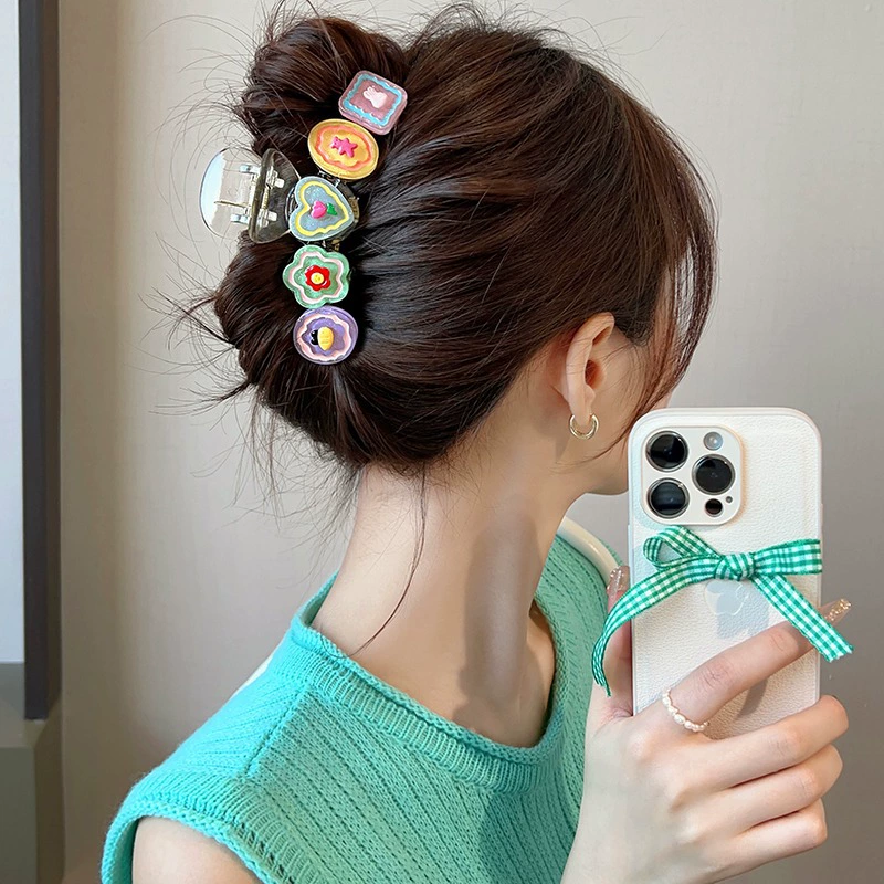 Hairgrip, crab pin, shark, cute hair accessory, hairpins