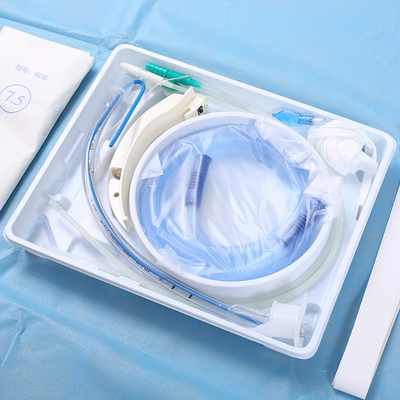 disposable tracheal intubation package general anesthesia assembly common medical adult and children catheter auxiliary bag set