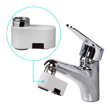 小型全自動智能感應紅外線節水器水嘴廚房水槽龍頭充電款
