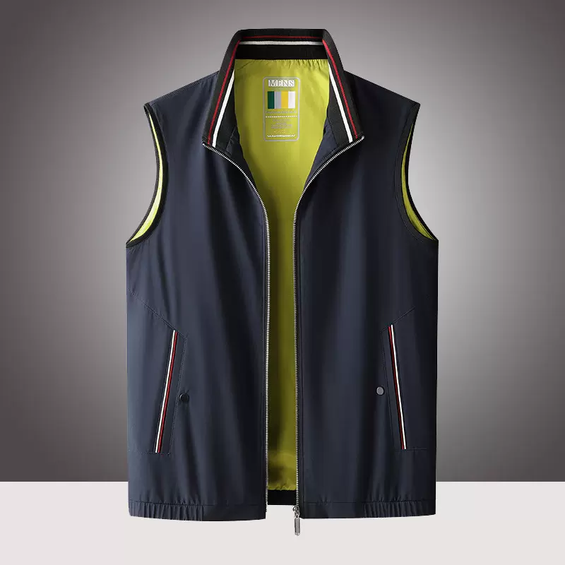 春秋季新款高端可脱卸连帽马甲男士休闲时尚无袖户外运动百搭马夹