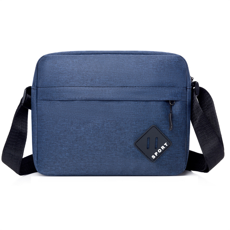 Nuevo bolso de tela Oxford ligero, bolso de hombro simple de moda para hombres, bolso de viaje de negocios, bolso de hombre casual vertical