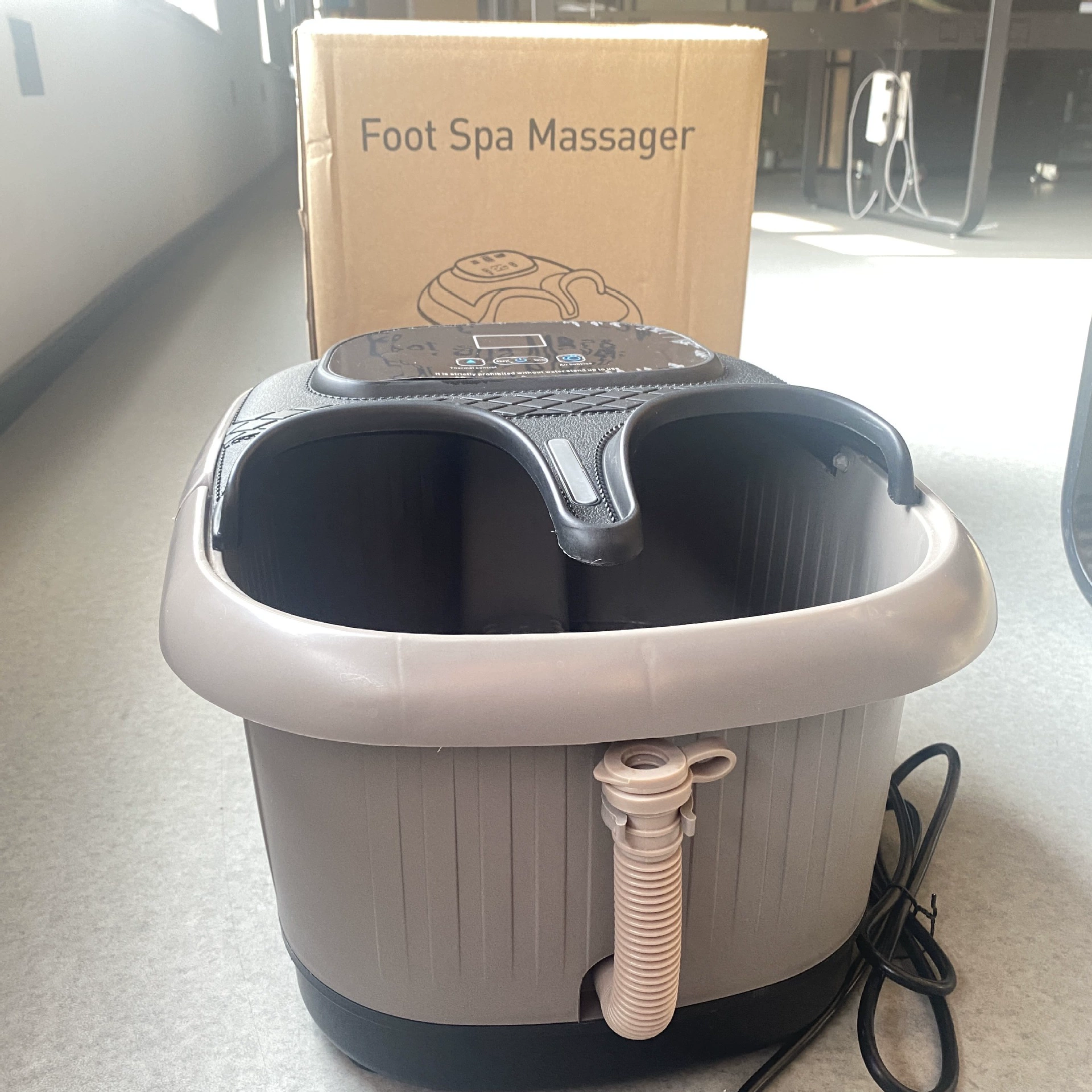 Cross-border US standard 110V home foot bath tub electric intelligent foot massage tub warm foot bath basin wholesale foot spa tub