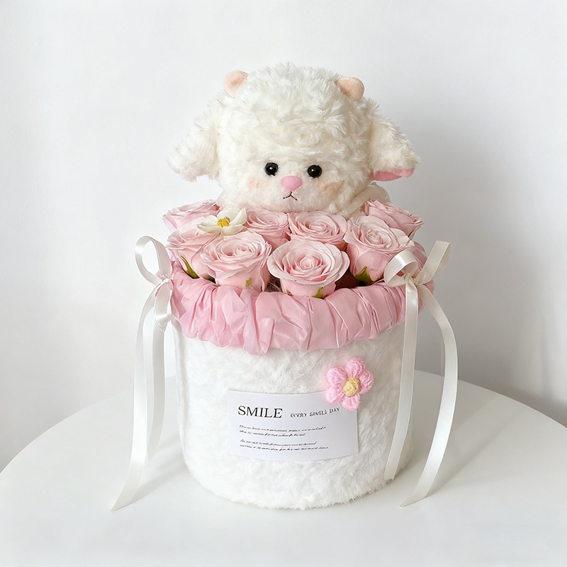 Día de San Valentín, muñecas de dibujos animados, muñecas de regalo, muñecas creativas, muñecas de regalo de cumpleaños para chicas.