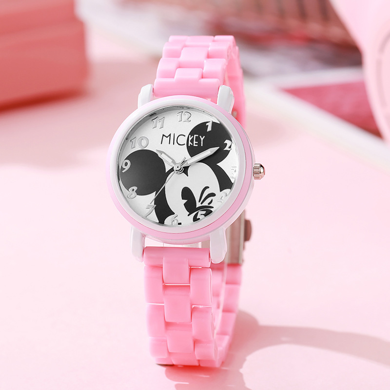 新品米奇女孩子手表男孩库洛米儿童手表卡通可爱中小学生三丽鸥表